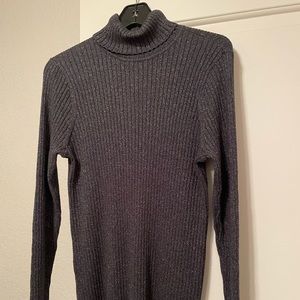 Chico’s Gray Sparkles Turtleneck